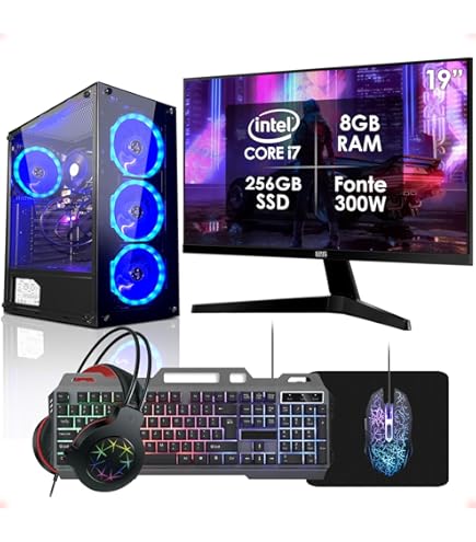 白ゲーミングPC GTX1060 / i7-4790 / SSD 480GB PC Gamer Completo Intel Core i7 16GB SSD 512GB GeForce GTX 1060